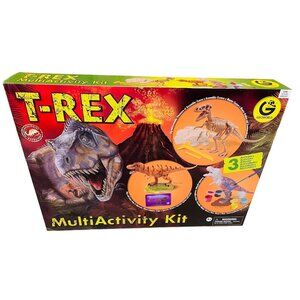 T REX by Geoworld Dinosaur Multi Activity Kit Hours of Fun Set & Toy Model Figur